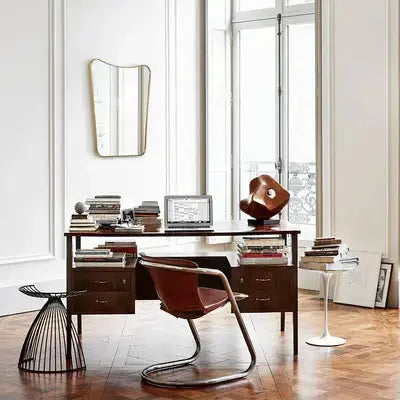 HUGH Miroir Maison Olive