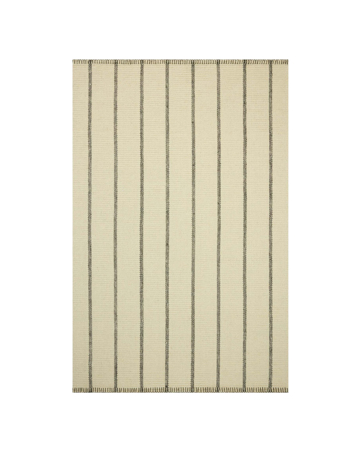 Tapis HARLAN Ivoire / Anthracite de Maison Olive