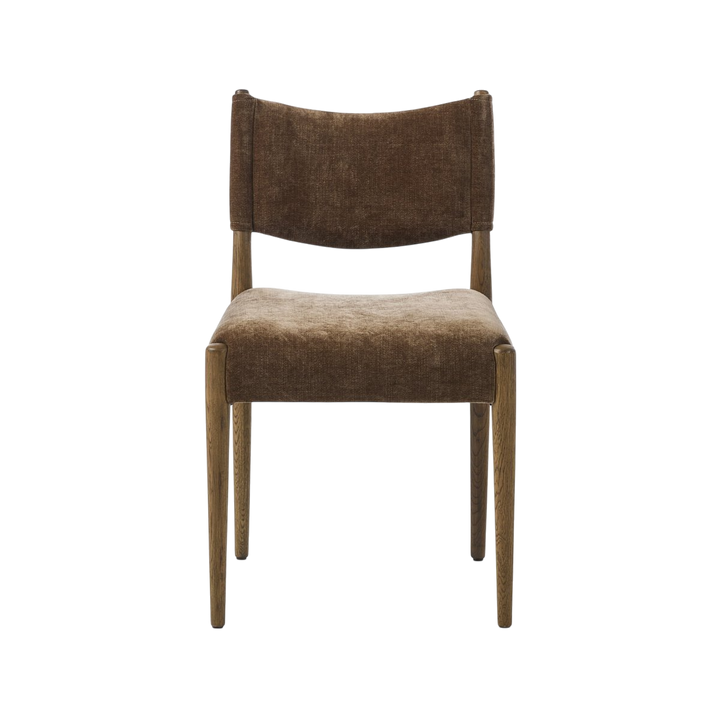 Chaise Cuisine Velours Bois Confort