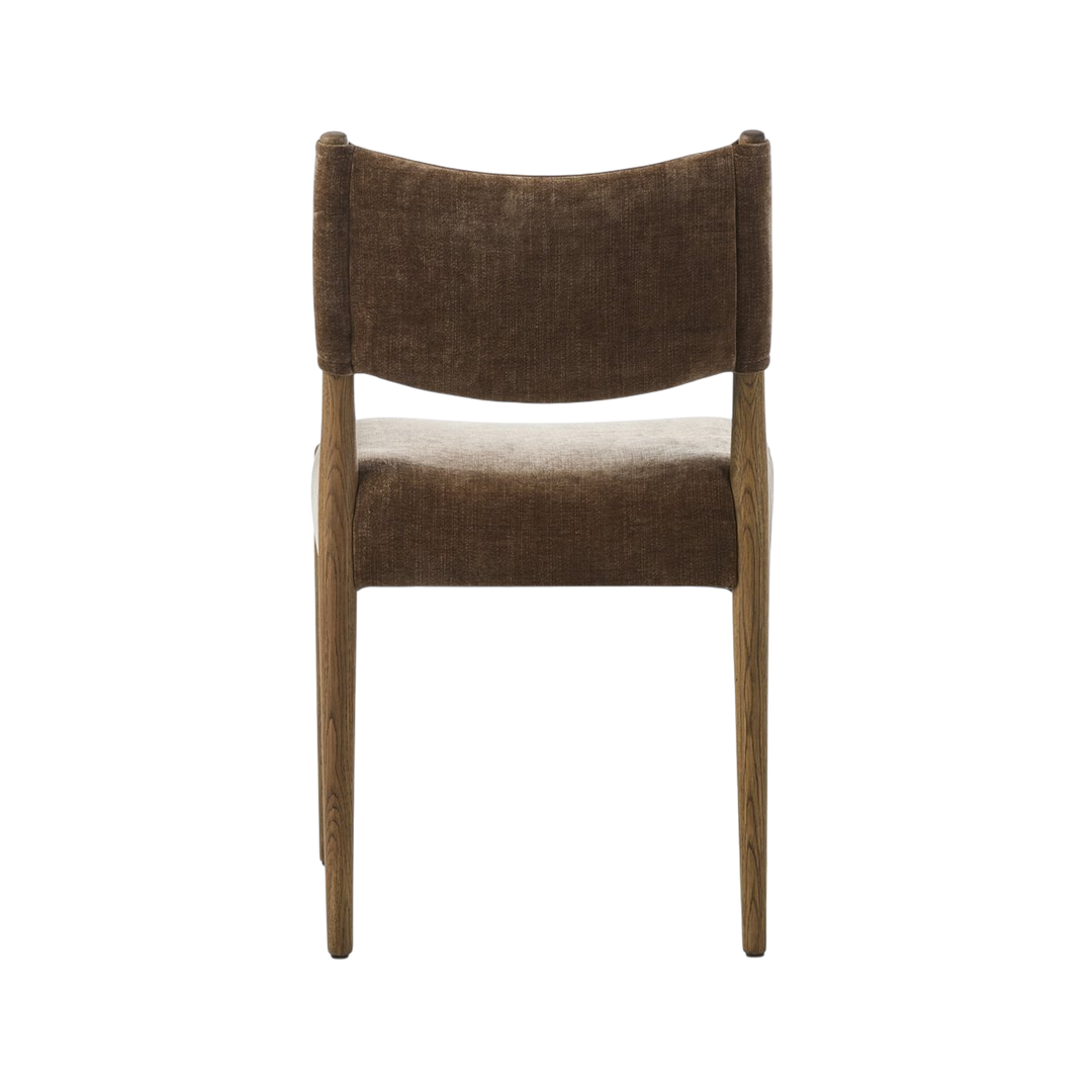 Chaise Cuisine Velours Bois Confort