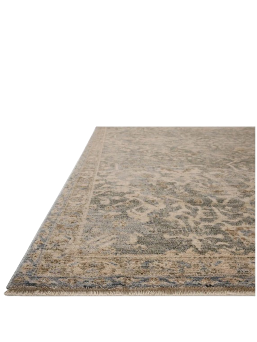 JUNIE Blue / Natural Tapis - Maison Olive
