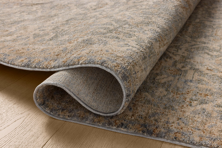 JUNIE Blue / Natural Tapis - Maison Olive