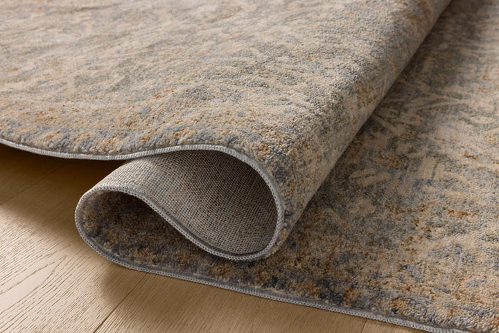 JUNIE Blue / Natural Tapis - Maison Olive