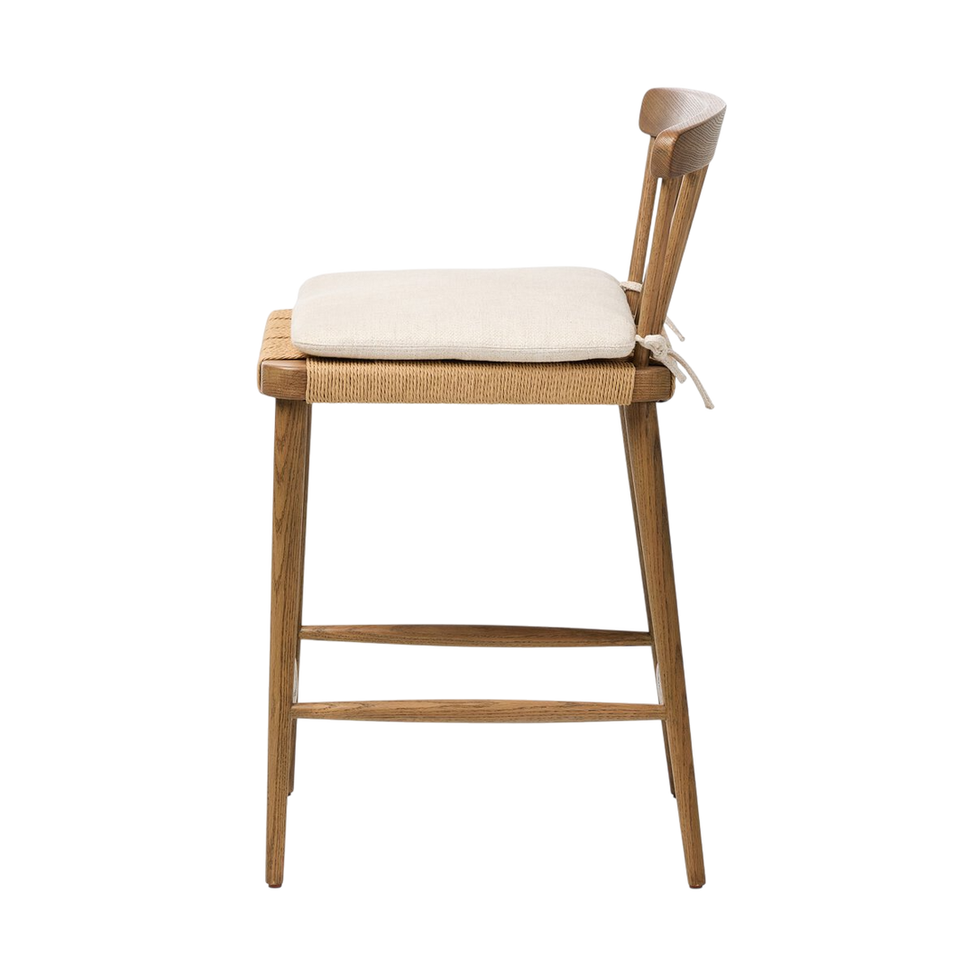Tabouret Bois Confort Tissus Cuisine