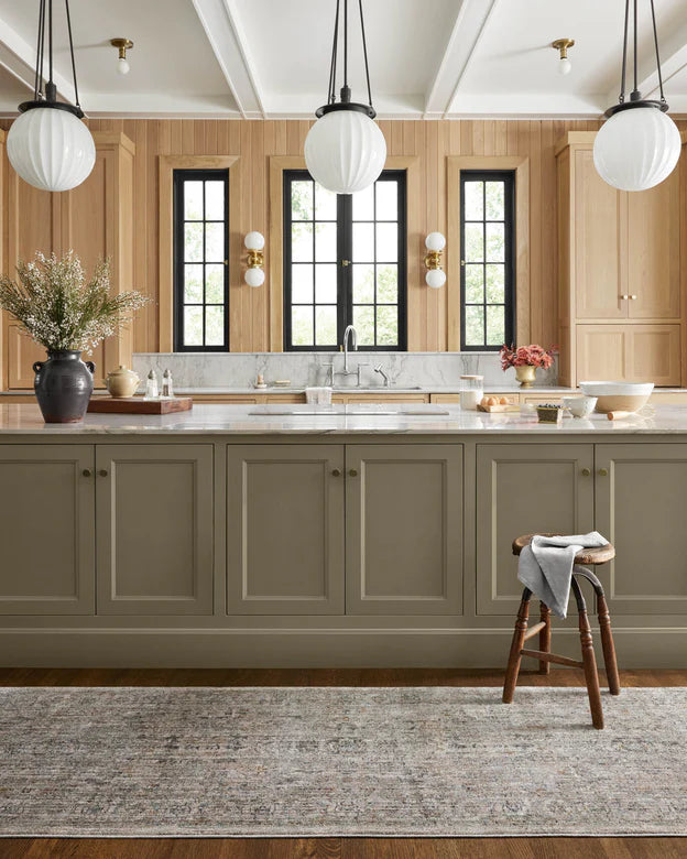 KATHERINE  Beige / Mist Tapis - Maison Olive