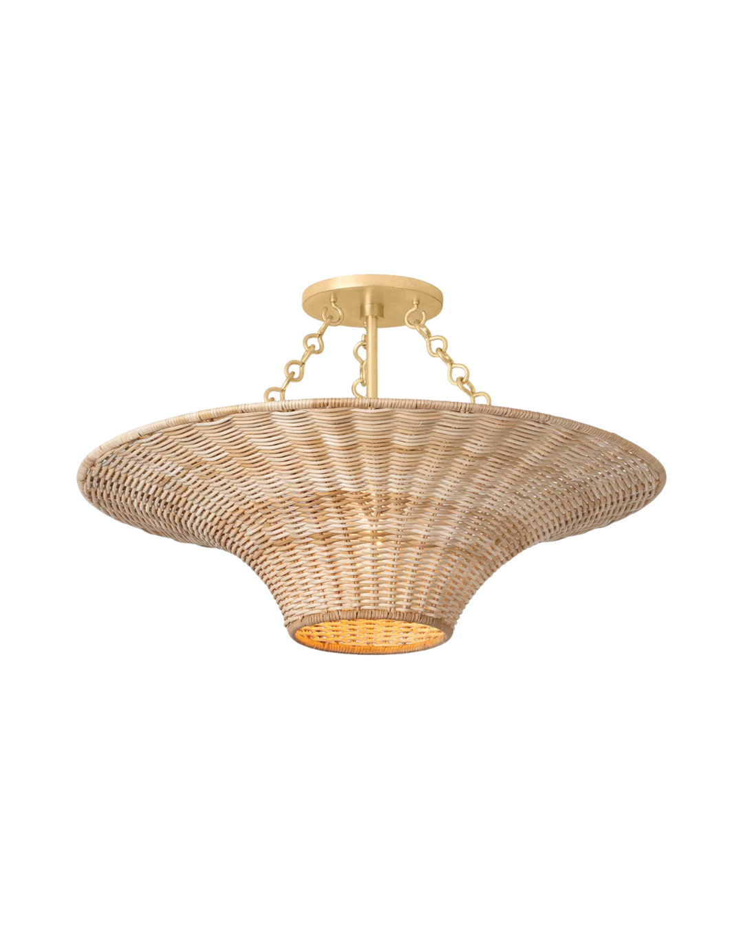 ketan-plafinier osier et vintage gold leaf