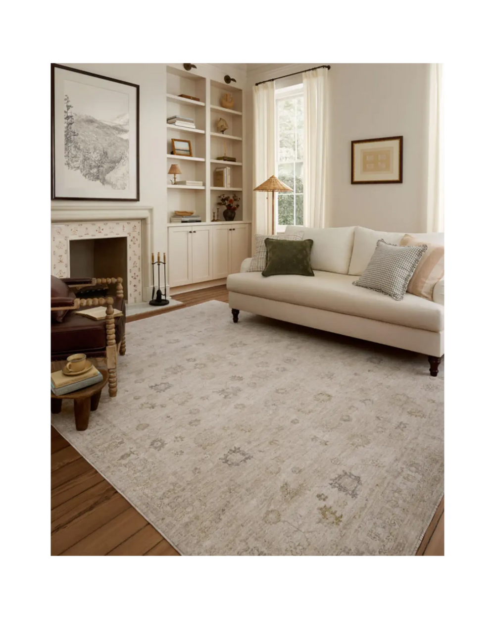 LOUISA Oatmeal / Stone Tapis - Maison Olive