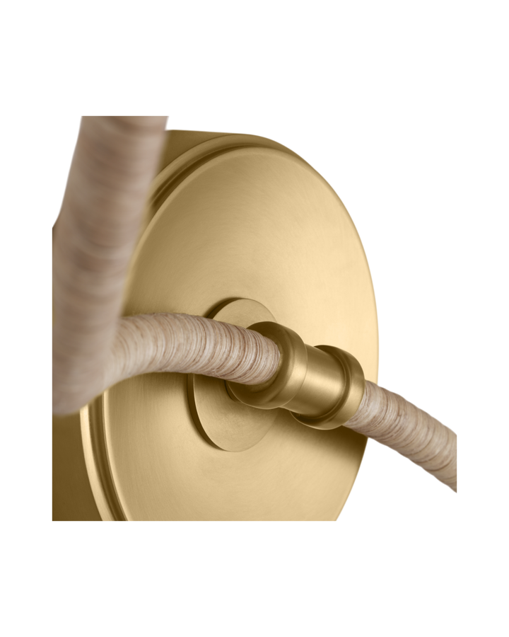 laguna-applique murale-2 lumières-abat-jour tissu