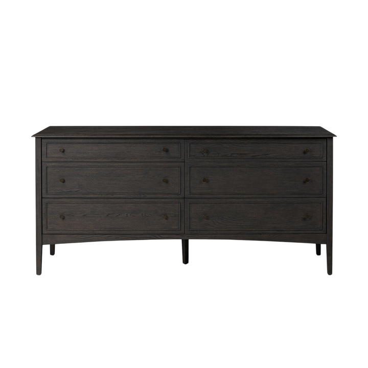 Noir Commode Chene Droit Oak