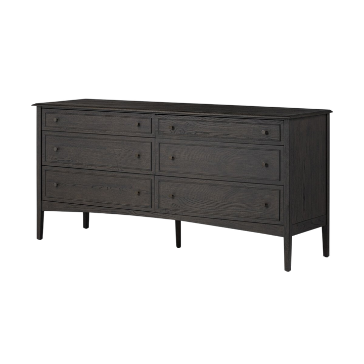 Noir Commode Chene Droit Oak