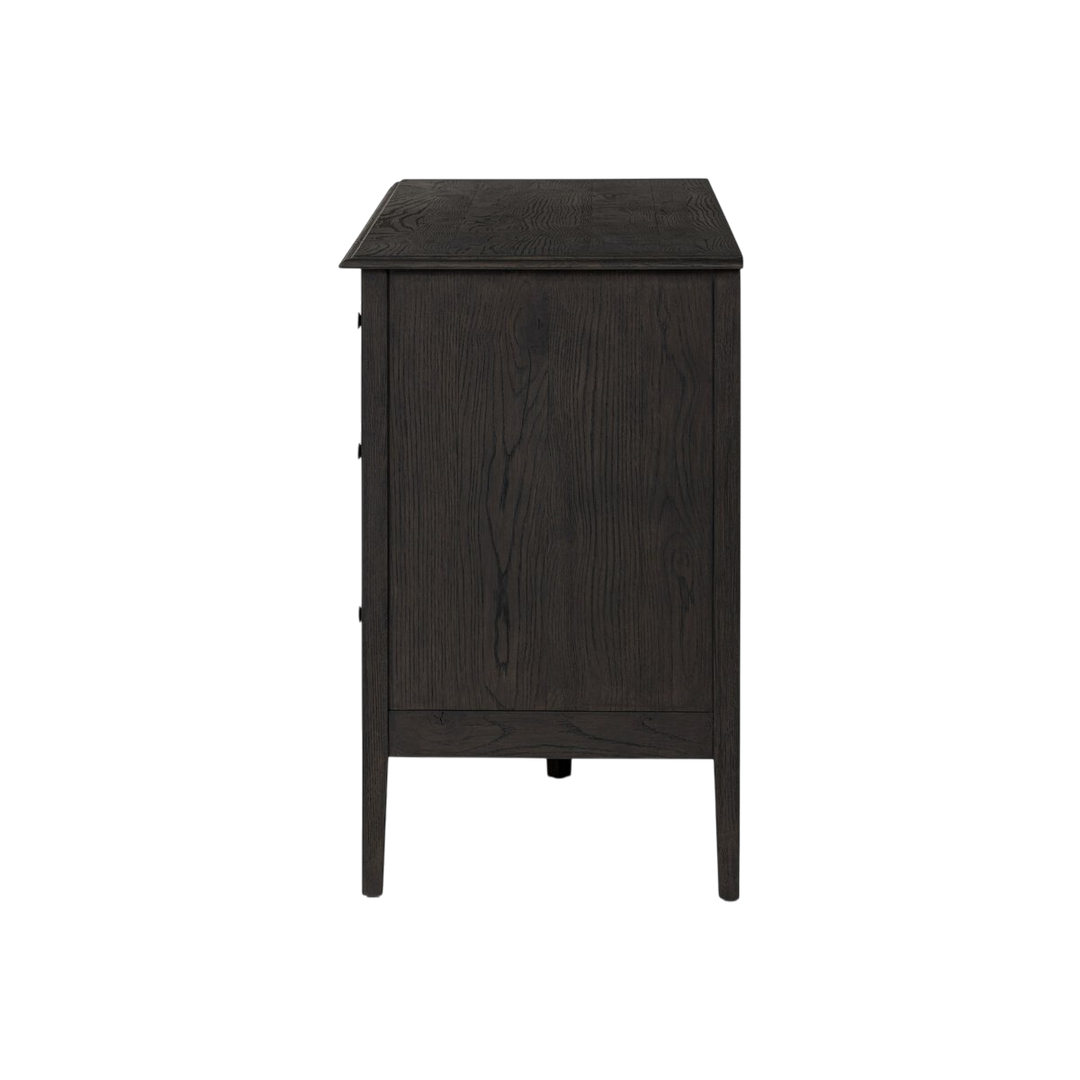 Noir Commode Chene Droit Oak