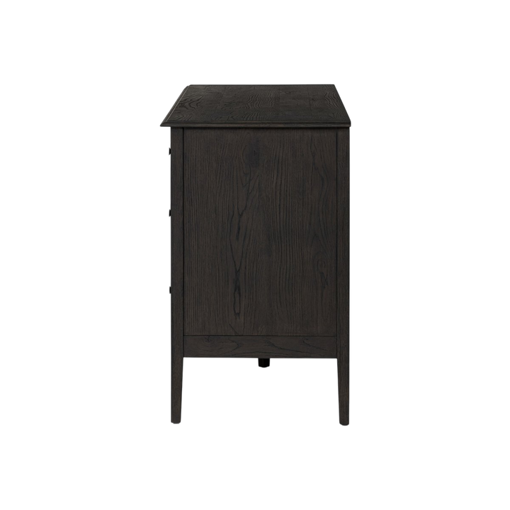 Noir Commode Chene Droit Oak