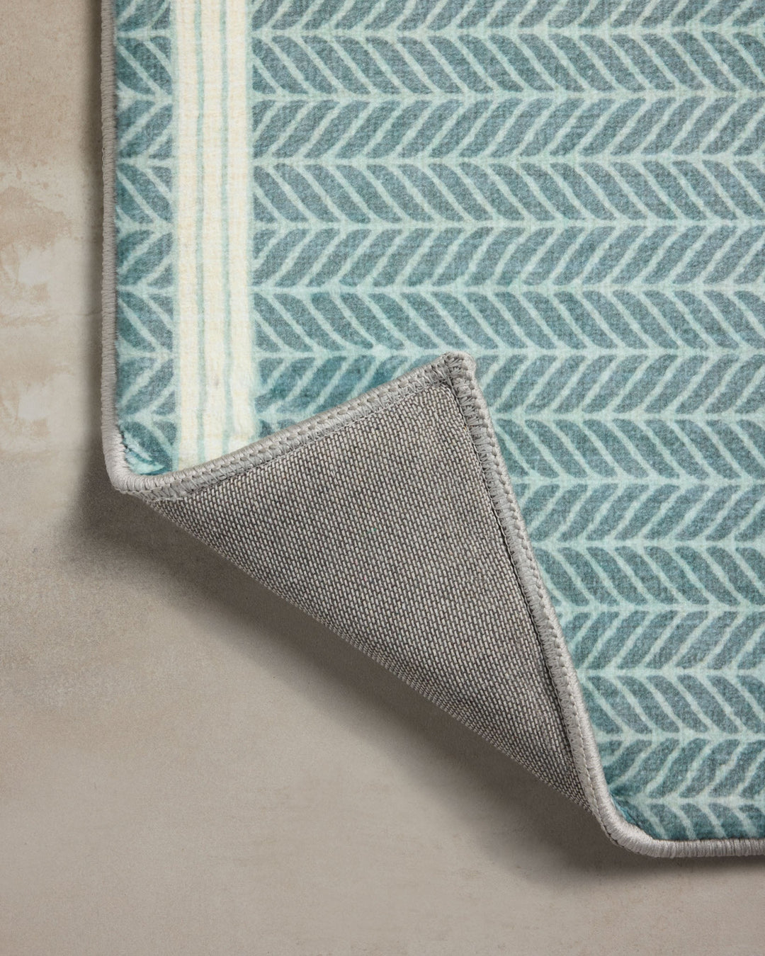 MARVIN Blue / Ivory Tapis de bain — vue 4