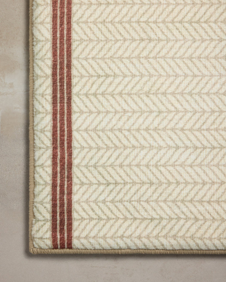 MARVIN Ivory / Brick Tapis de bain — vue 3