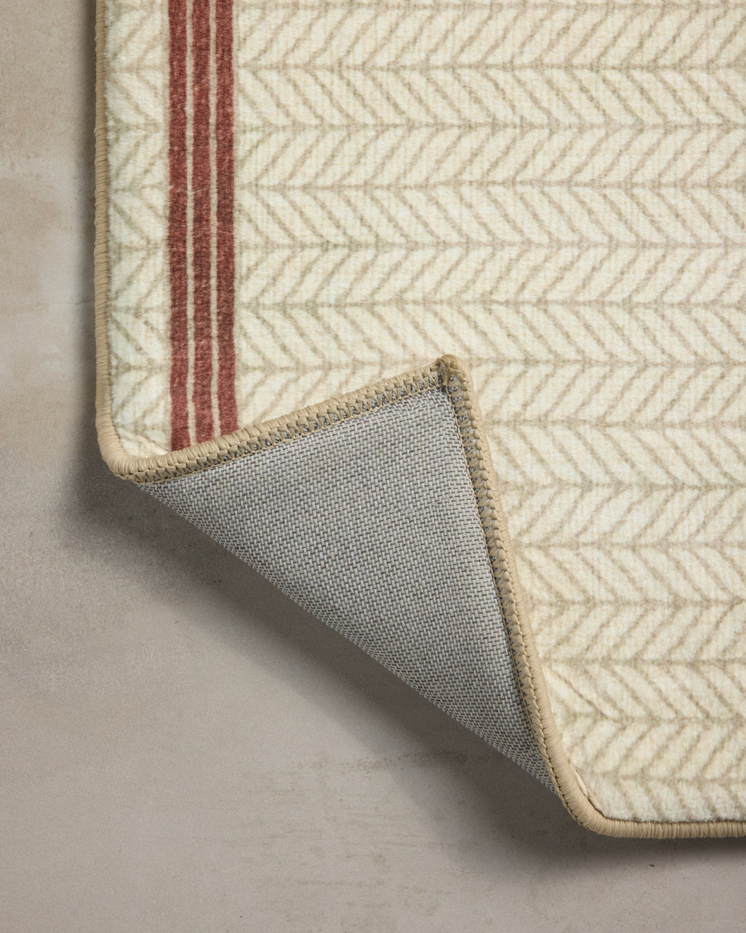 MARVIN Ivory / Brick Tapis de bain — vue 4
