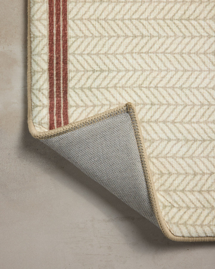 MARVIN Ivory / Brick Tapis de bain — vue 4