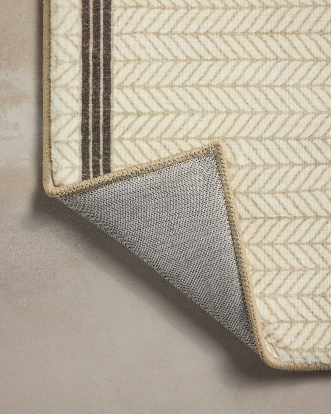 MARVIN Ivory / Charcoal Tapis de bain — vue 5