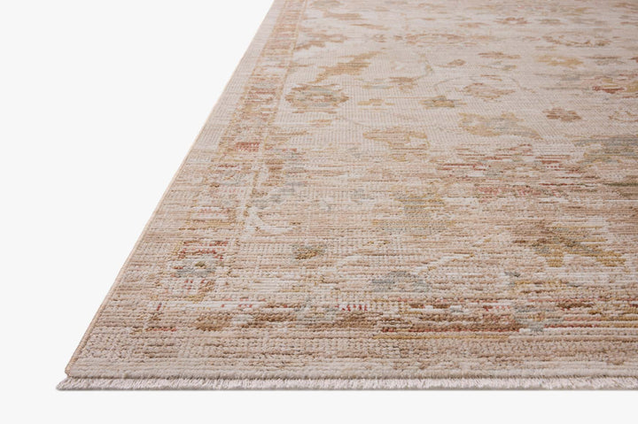 Tapis Nella naturel multicolore Amber Lewis × Loloi — vue stylisée