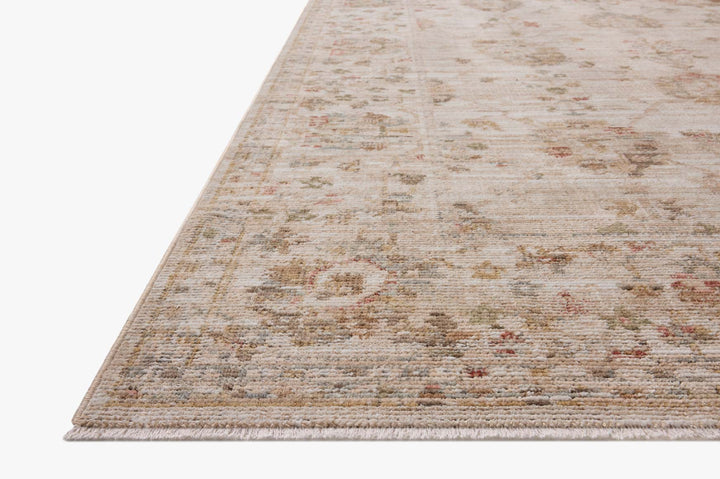 Tapis Nella ivoire multicolore Amber Lewis × Loloi — vue stylisée