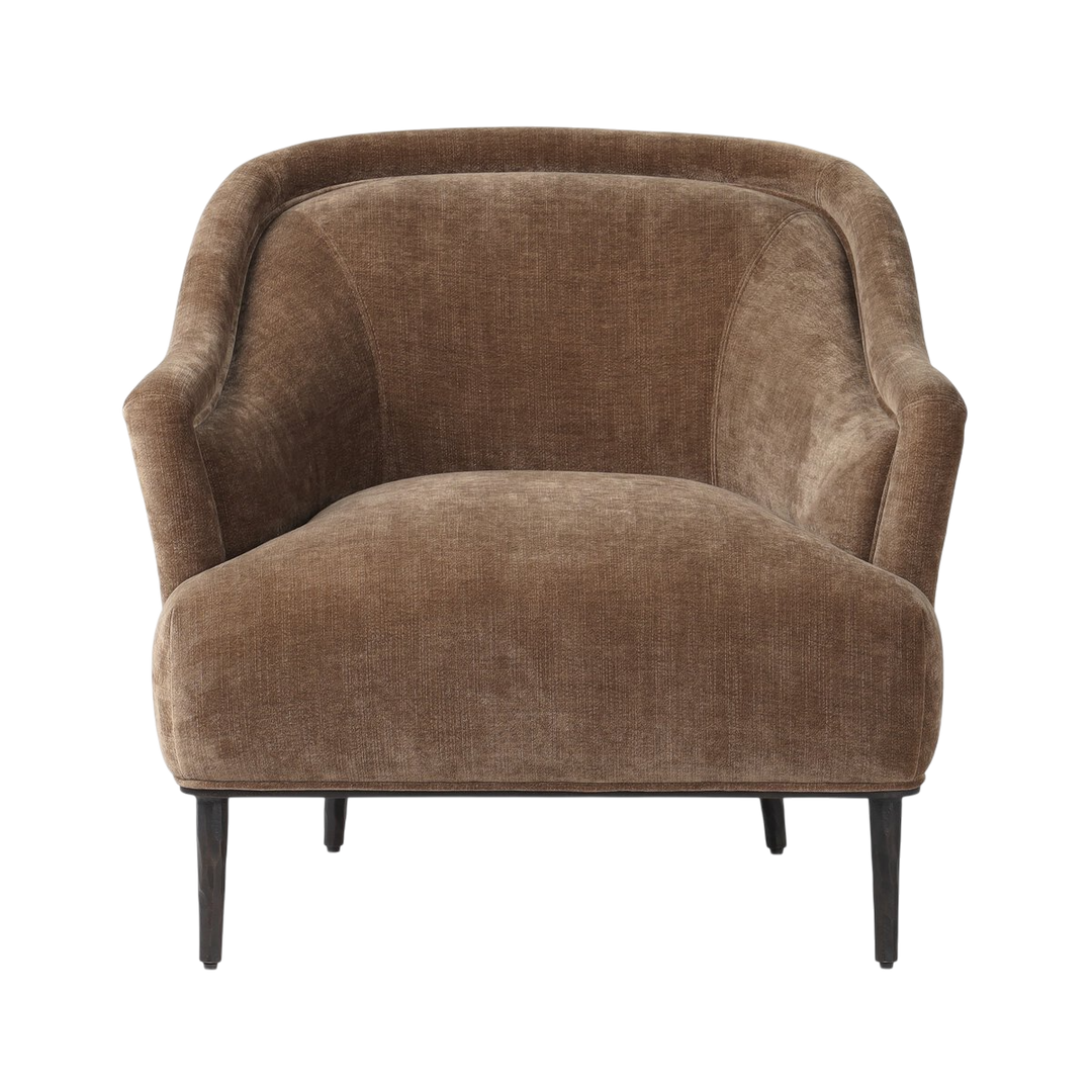 Chaise Velours Confort Salon Mushroom