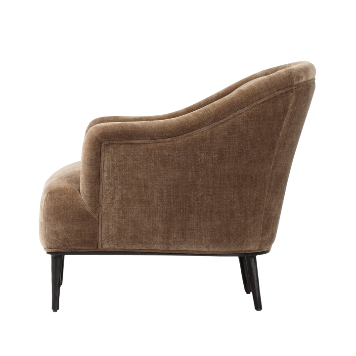 Chaise Velours Confort Salon Mushroom