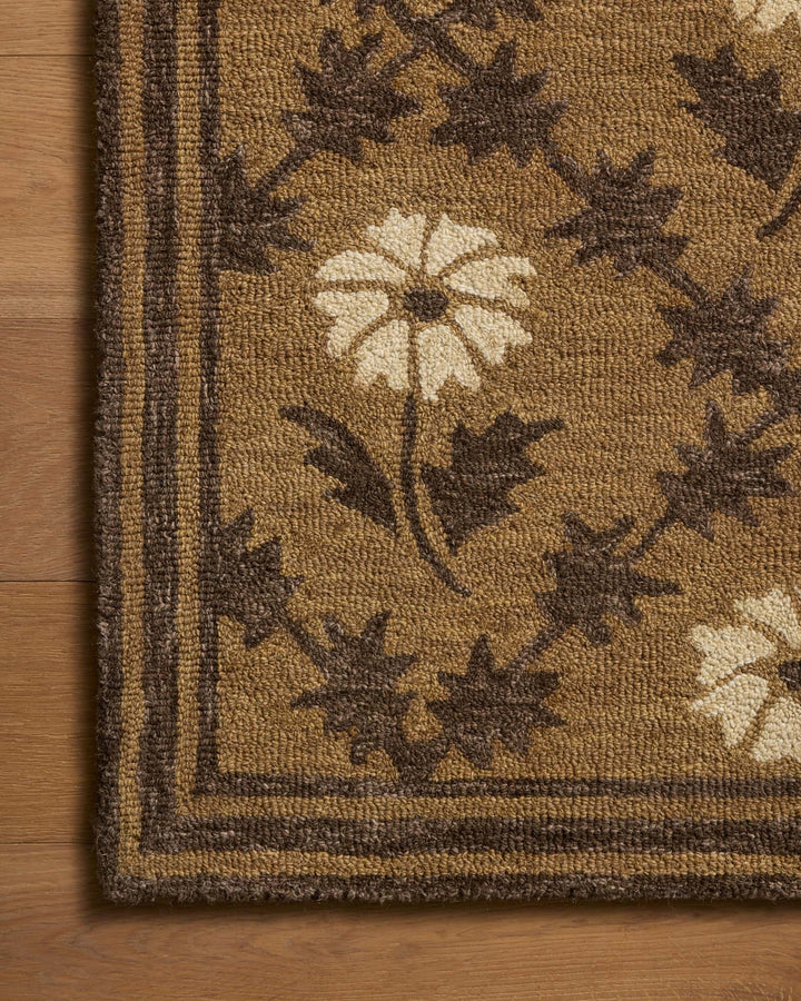 NORAH Tan / Espresso Tapis — vue 5