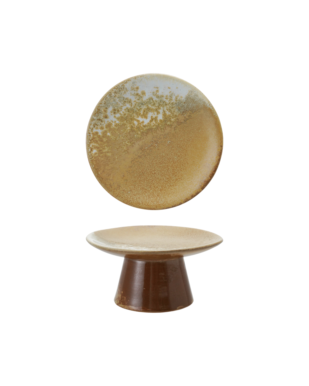 Brun-Rond-Gres-Decoration-Presentoir