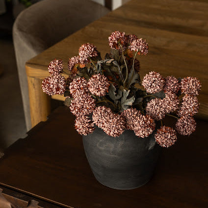Bouquet Morandi Bloom mauve – Fleurs artificielles 10"