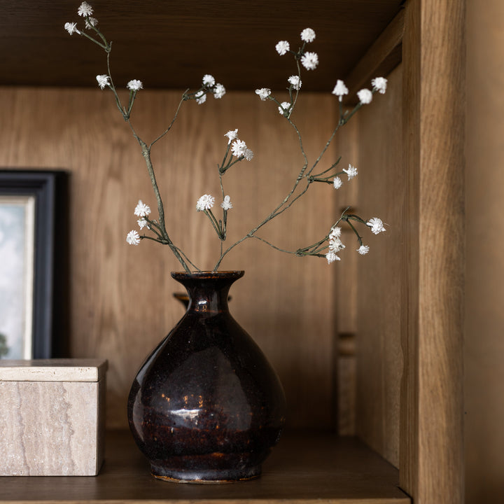 35" White Baby's Breath Branch
