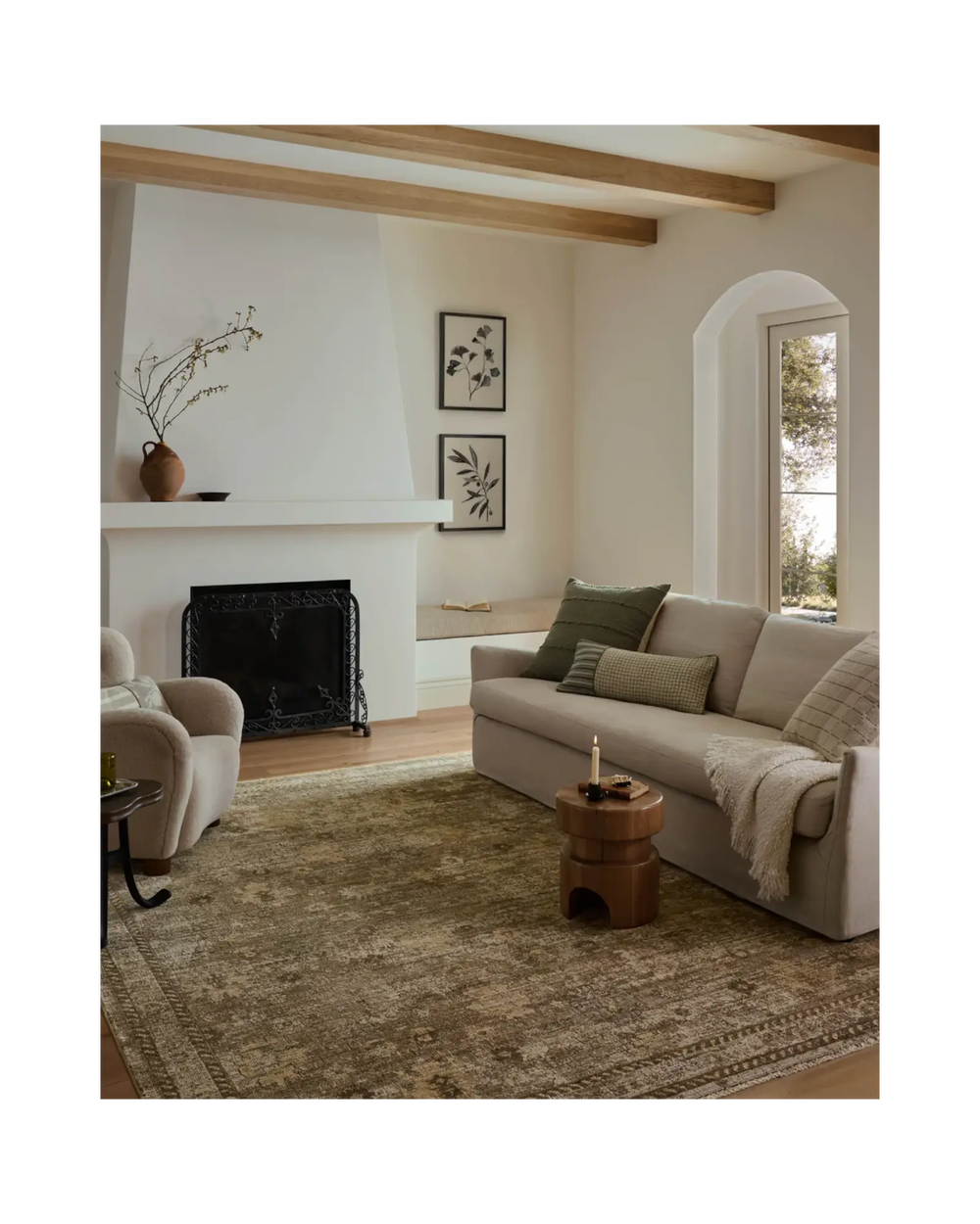 PRISCILLA Sand / Earth Tapis - Maison Olive