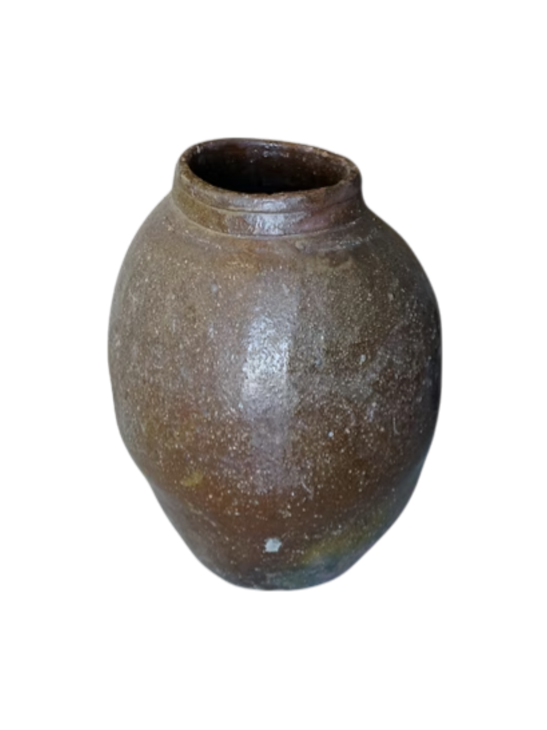 Perrin Vase Vintage Brun Haut