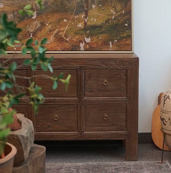 REID 10-Drawer Reclaimed Wood Sideboard
