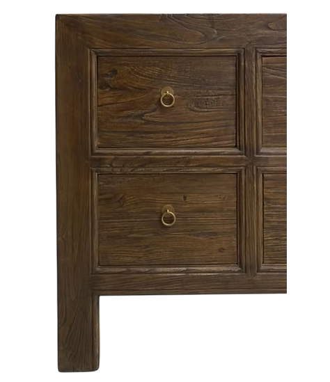 REID 10-Drawer Reclaimed Wood Sideboard