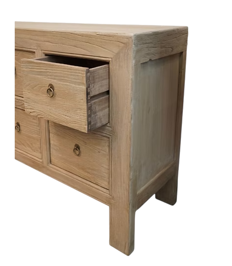 REID 10-Drawer Reclaimed Wood Sideboard