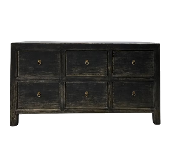 Bahut Bois Recycler Chene Vintage