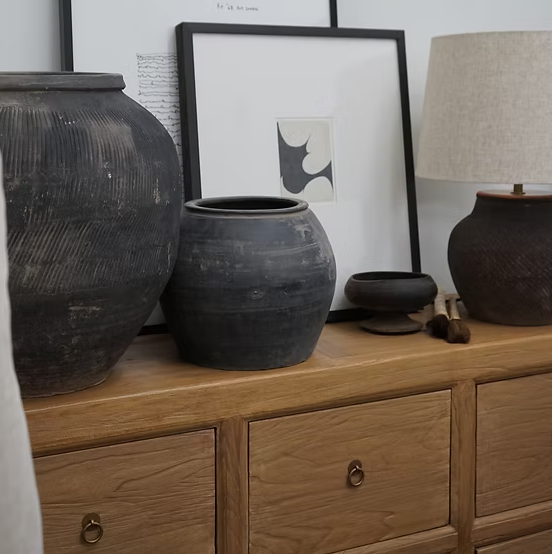 Bahut Bois Recycler Chene Vintage