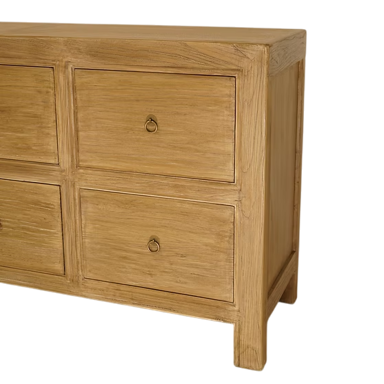 Bahut Bois Recycler Chene Vintage