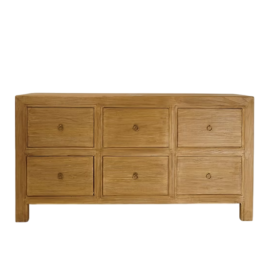 Bahut Bois Recycler Chene Vintage