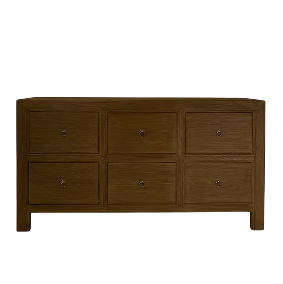 Bahut Bois Recycler Chene Vintage