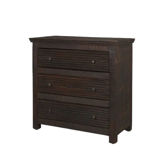 RHETT Cabinet en bois recyclé à 3 tiroirs  Maison Olive