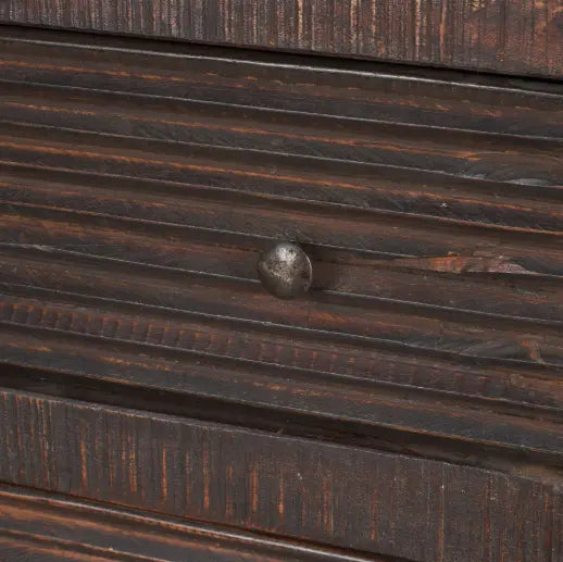 RHETT Cabinet en bois recyclé à 3 tiroirs  Maison Olive