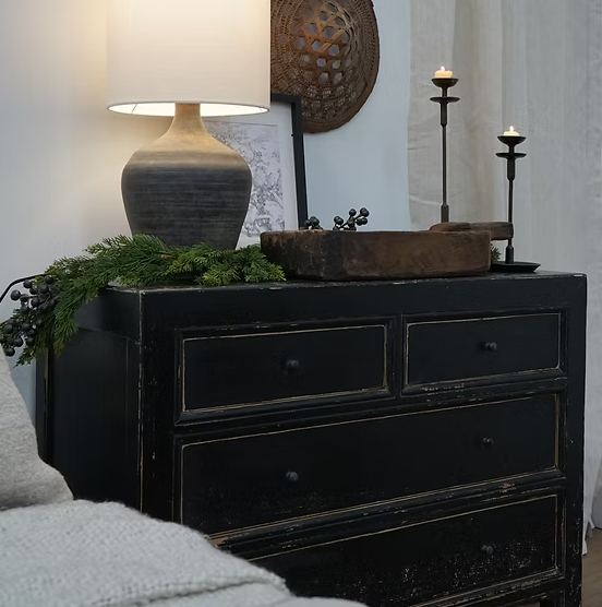 ROMAN Table de chevet en bois recyclé  Maison Olive