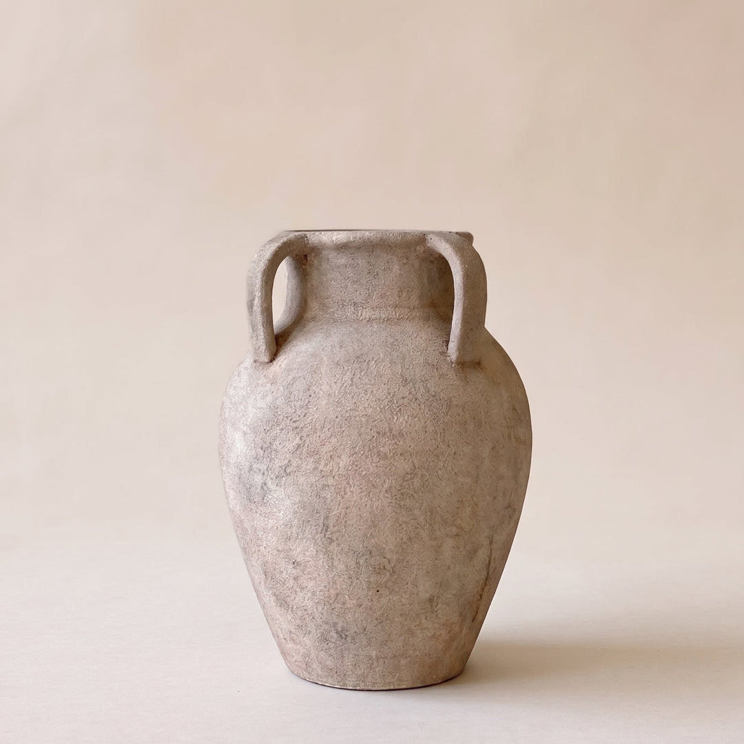 ROSARIO  Vase en terracotta avec anses