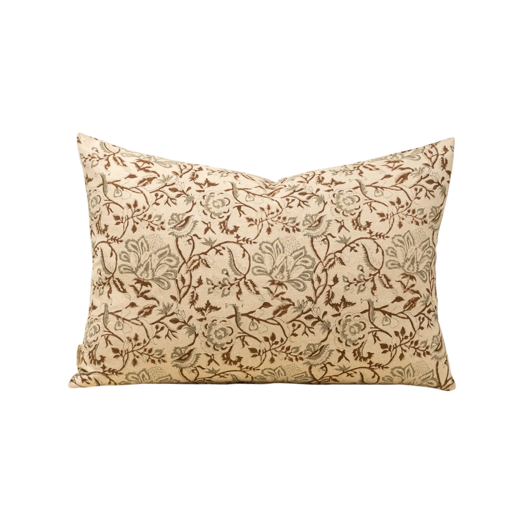 SARIKA Coussin Maison Olive