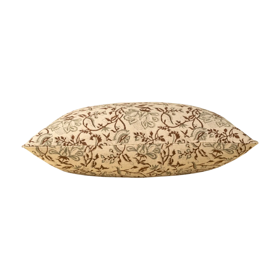 SARIKA Coussin Maison Olive