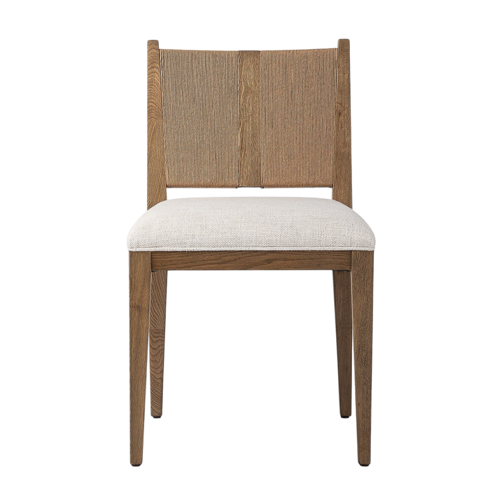 Chaise Rotin Tissus Bois Confort Cuisine