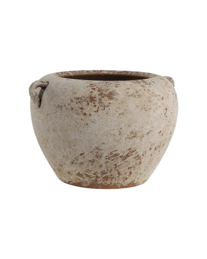 SEVERN-Vase-Texturé-Travertin-Vintage