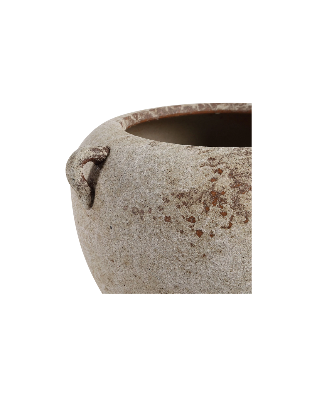 SEVERN-Vase-Texturé-Travertin-Vintage