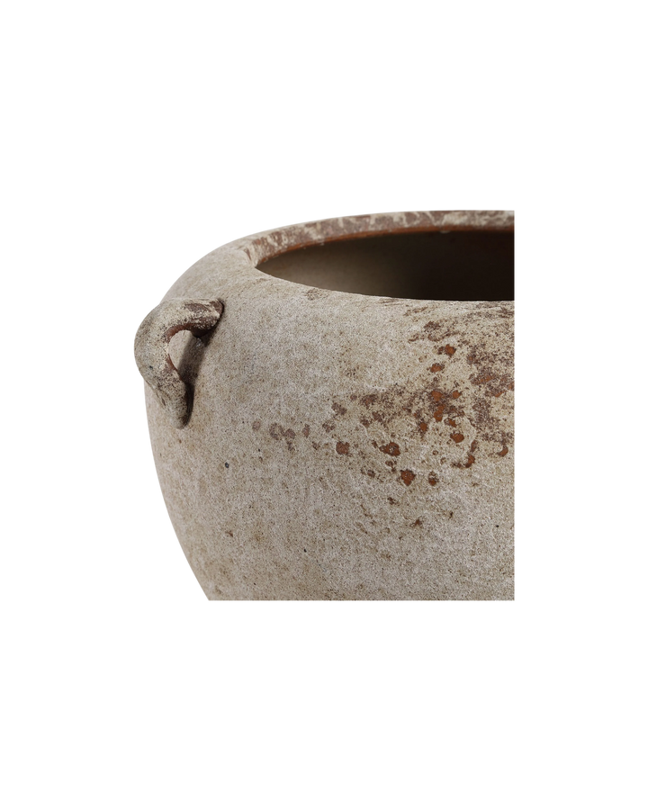 SEVERN-Vase-Texturé-Travertin-Vintage