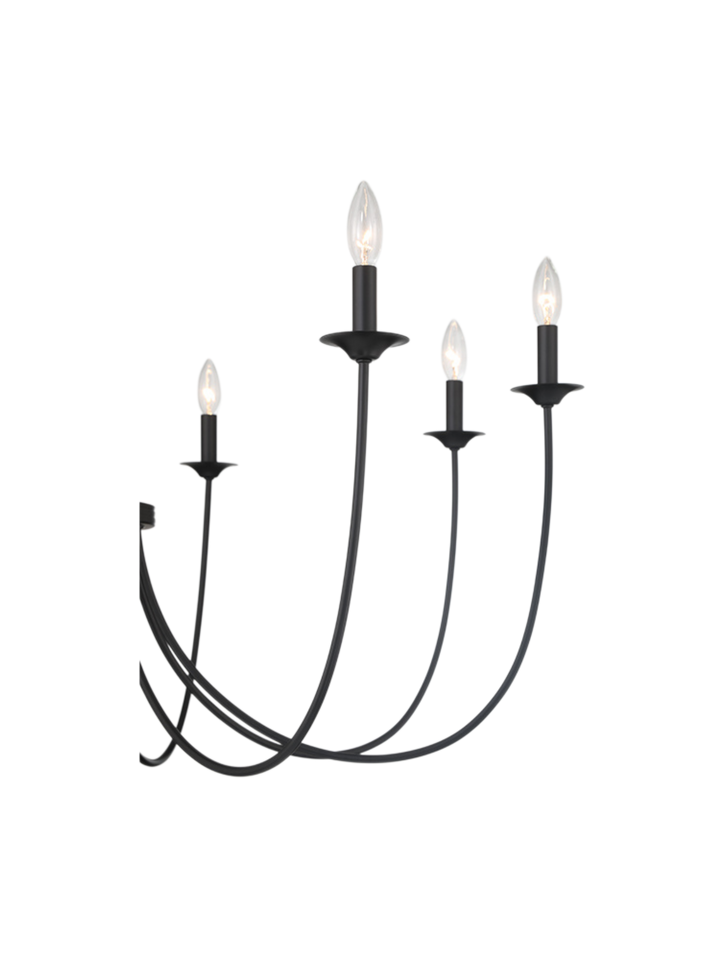 Luminaire Lustre Classique Bougie Traditionnel